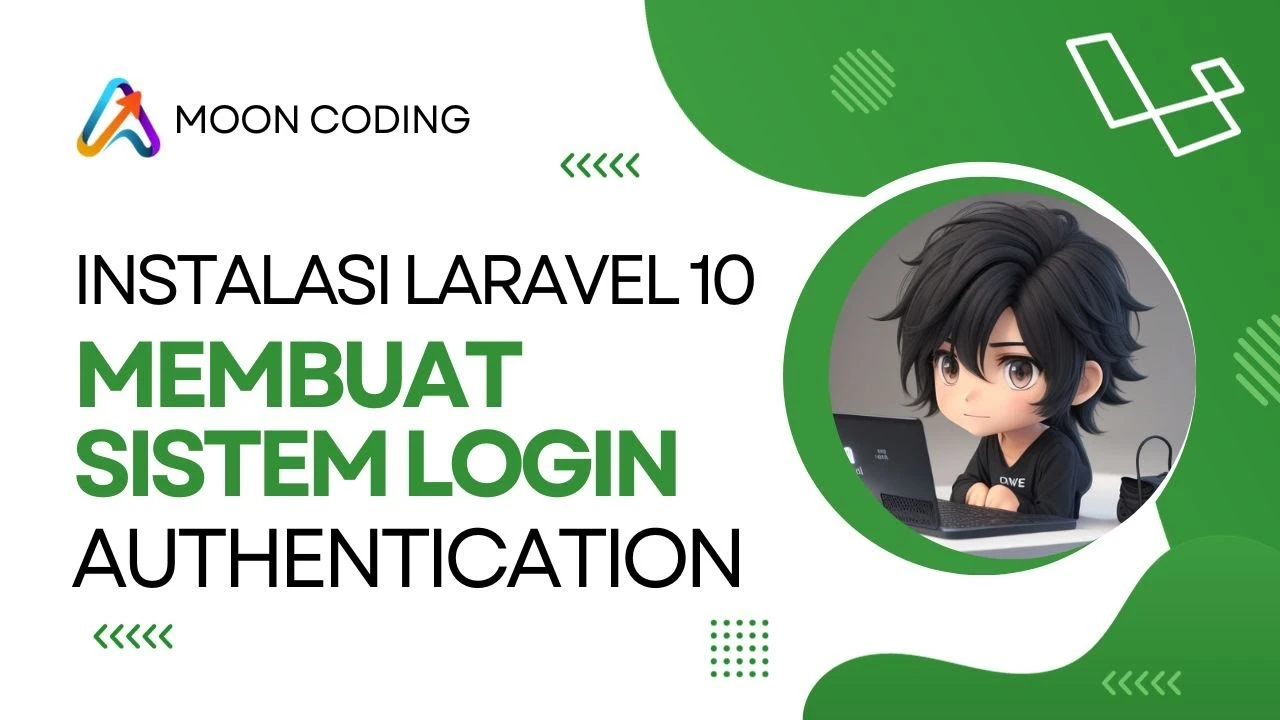 Instalasi Laravel 10 dan Membuat Sistem Login Authentication - YouTube